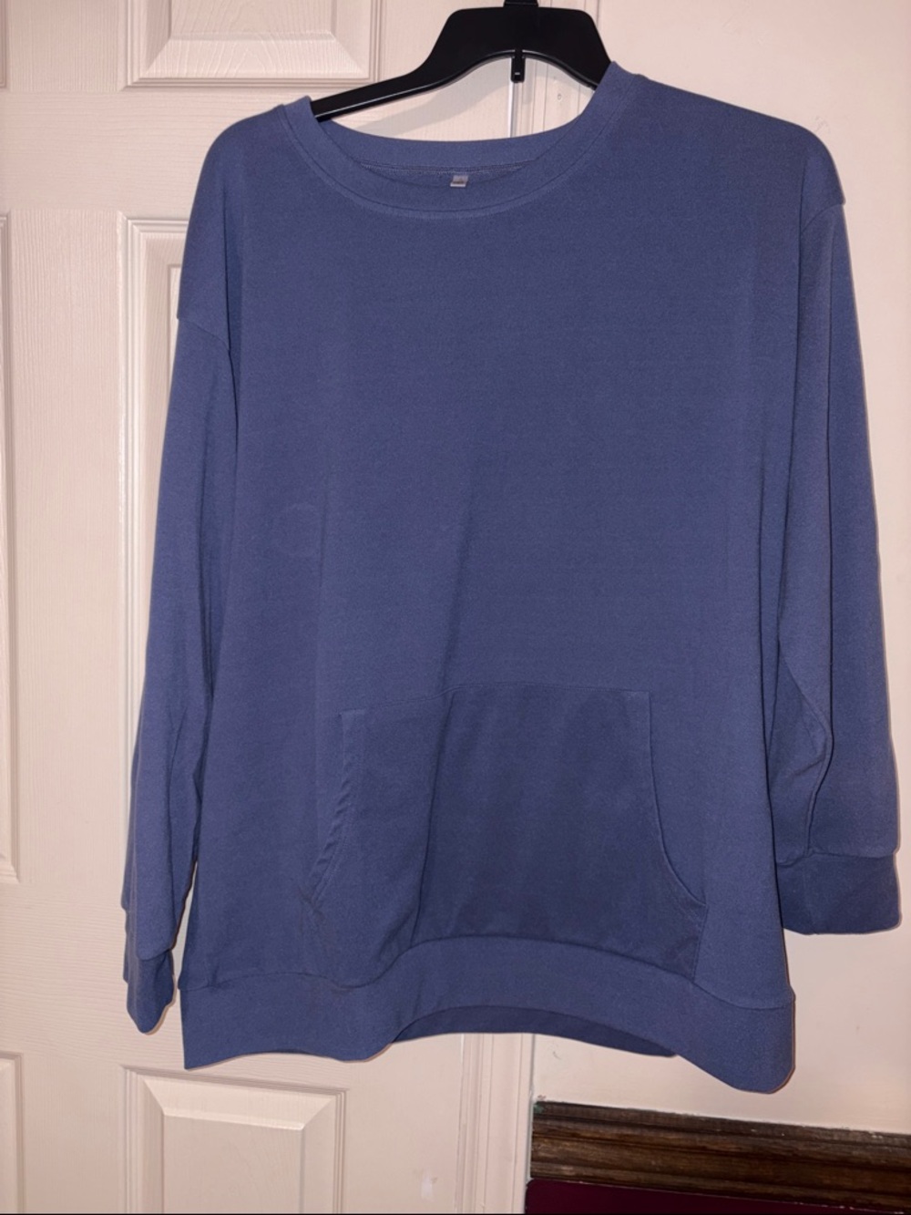 Classic Crewneck Blue Women’s Sweater